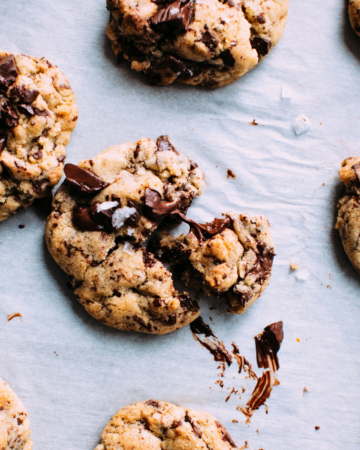 Brown butter chocolate chip cookies